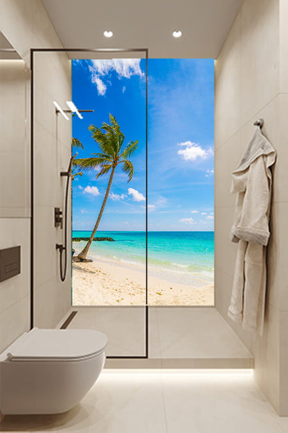 Tropical beach scene 4
