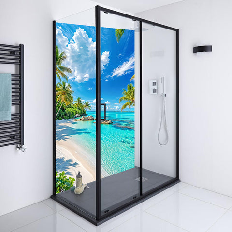 Tropical beach scene 1