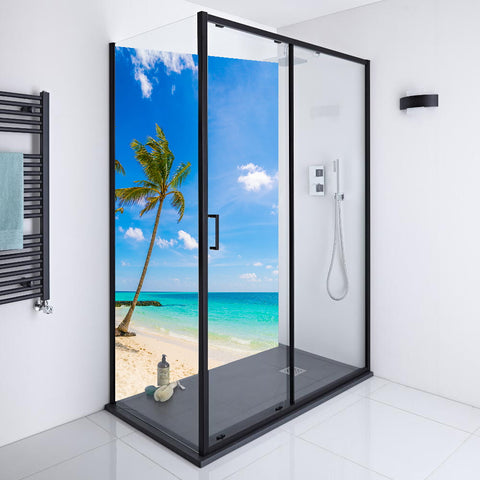 Tropical beach scene 4