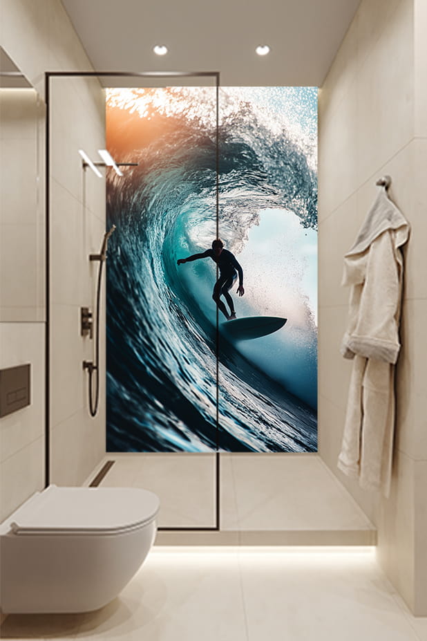 beach scene surfer 2