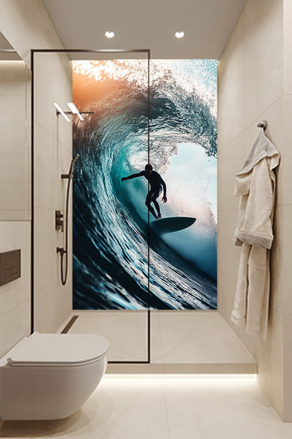 beach scene surfer 2